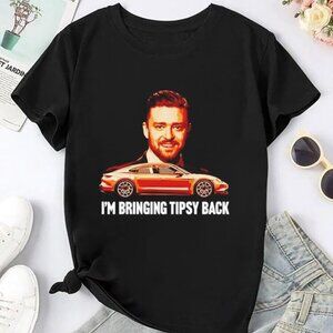 Justin Timberlake Bringing Tipsy Back Funny Meme T Shirt 81